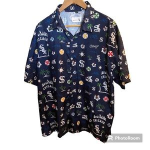 Chicago White Sox Beggar’s‎ Pizza Hawaiian Giveaway Shirt Adult XL
